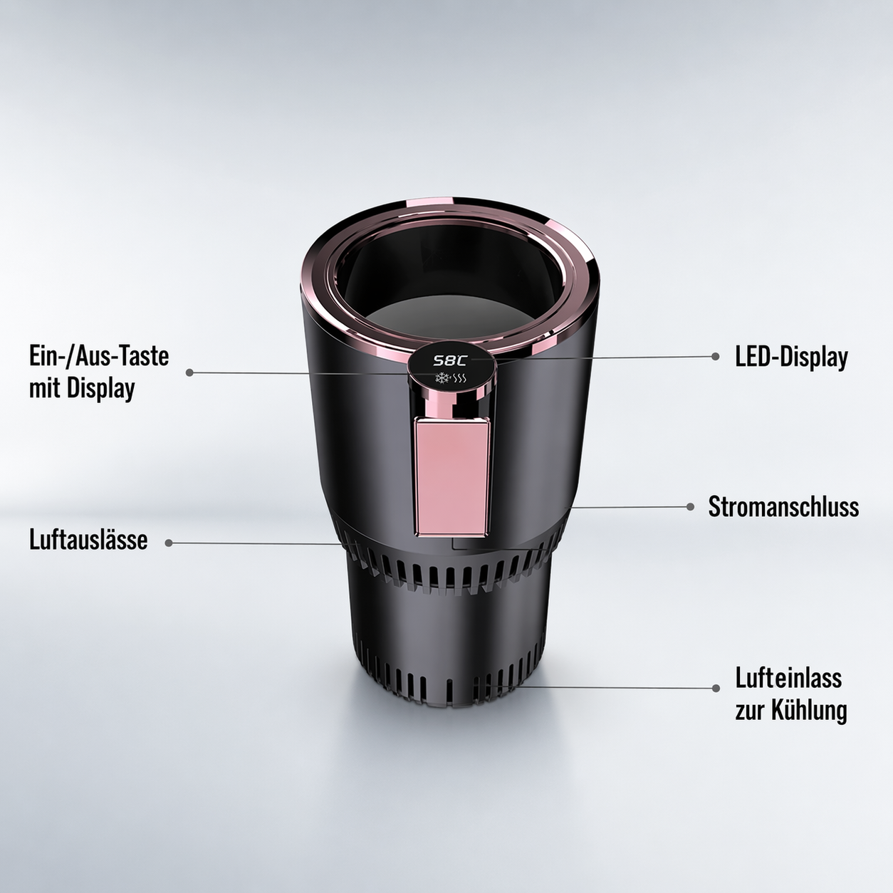 Smart Car Cup – Heizen & Kühlen im Auto